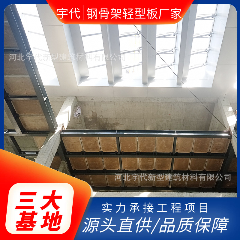 青岛胶州 批发价供应 复式承重楼板 LOFT夹层楼板 钢骨架轻型楼板