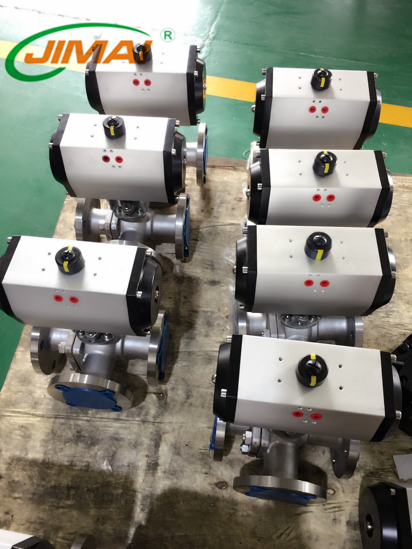 气动三通球阀 气动球阀 气动三通阀 气动阀门