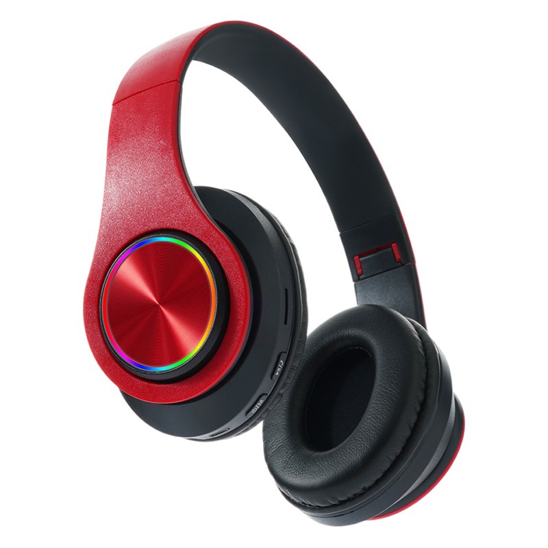 Transfronteriza nuevo B39 auricular inalámbrico luminoso diadema llamada Tarjeta plegable auricular Bluetooth