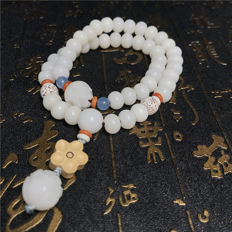 7*9mm 백사과 연꽃 디자인