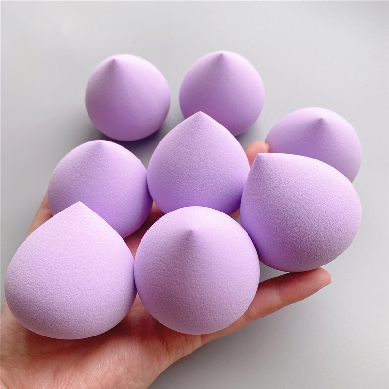 Simple Style Solid Color Hydrophilic Non-Latex Makeup Sponge 1 Piece display picture 4