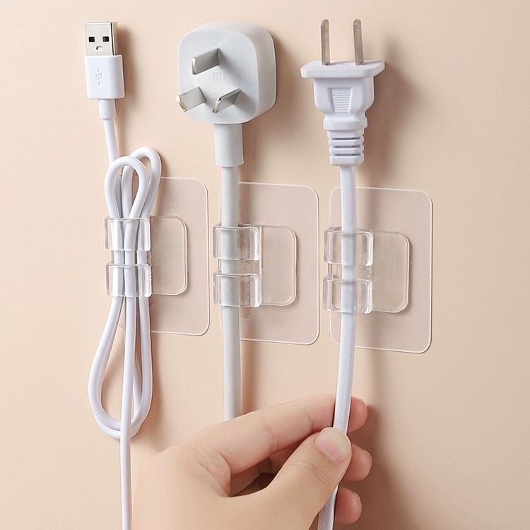 電線固定器壁面理線カード多機能自動車マット固定貼りアクリル無痕線神器|undefined