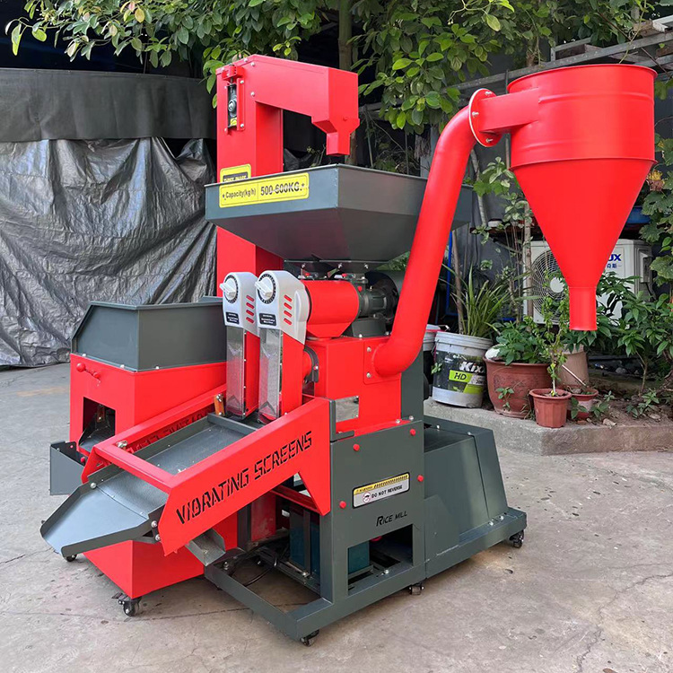 出口70型碾米机水稻旱稻排杂去石青稞去壳机新款五谷杂粮粉碎机