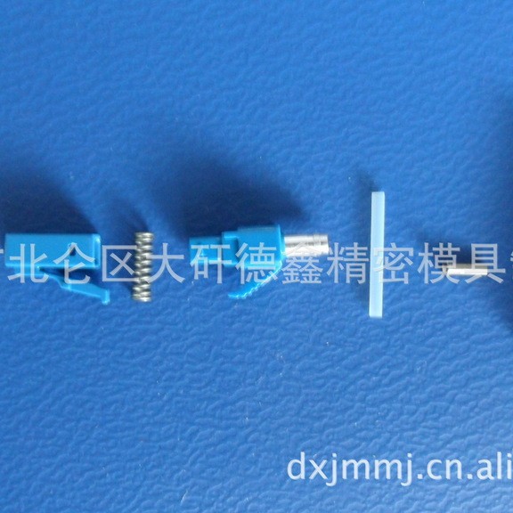LC/APC 0.9mm 单模 绿色 光纤连接器 散件