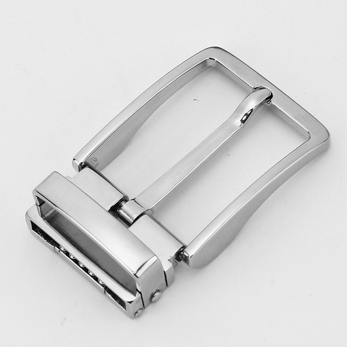 Guanpin 3.3CM Pin Buckle Belt Buckle Headless Pants with Head Unisex Fashion Versatile Belt Factory Direct Sales