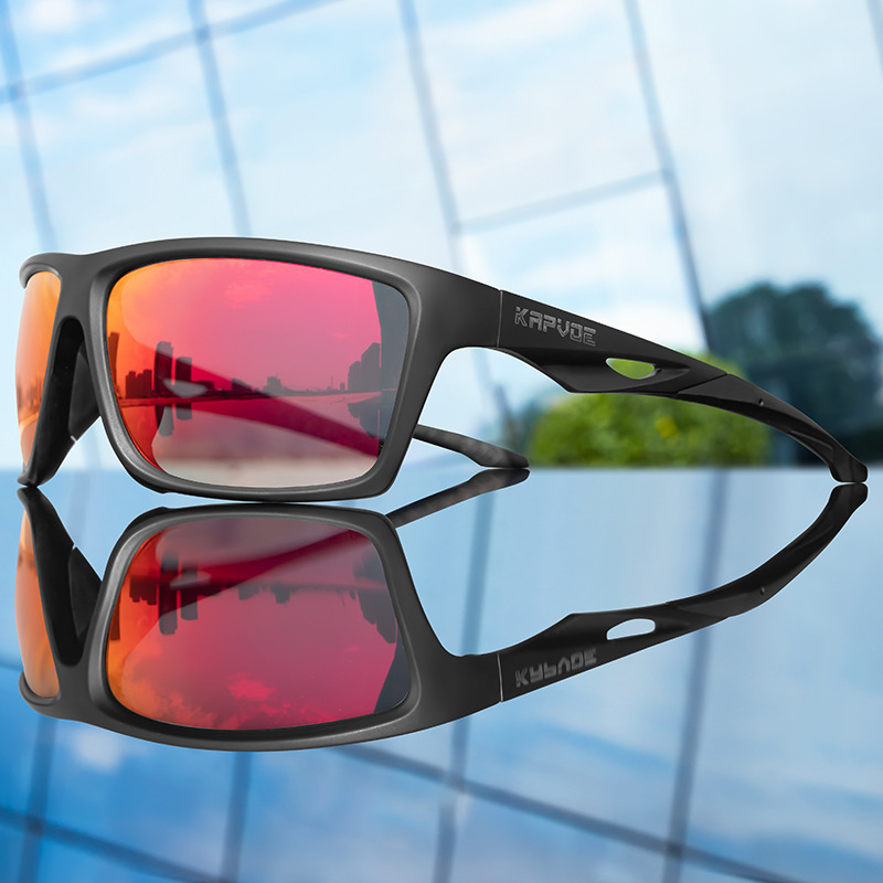 Gafas de Sol Polarizadas de Ciclismo en TR90, Marco Completo, para Correr y Montañismo