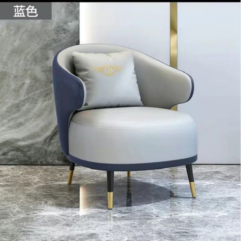 Sofá individual mesa de té combinación de ventas balcón ocio hotel de negocios salón de belleza recepción sofá mesa de negociación