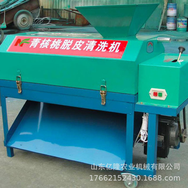 家用青核桃去皮机 鲜核桃脱皮机价格 核桃脱青壳机