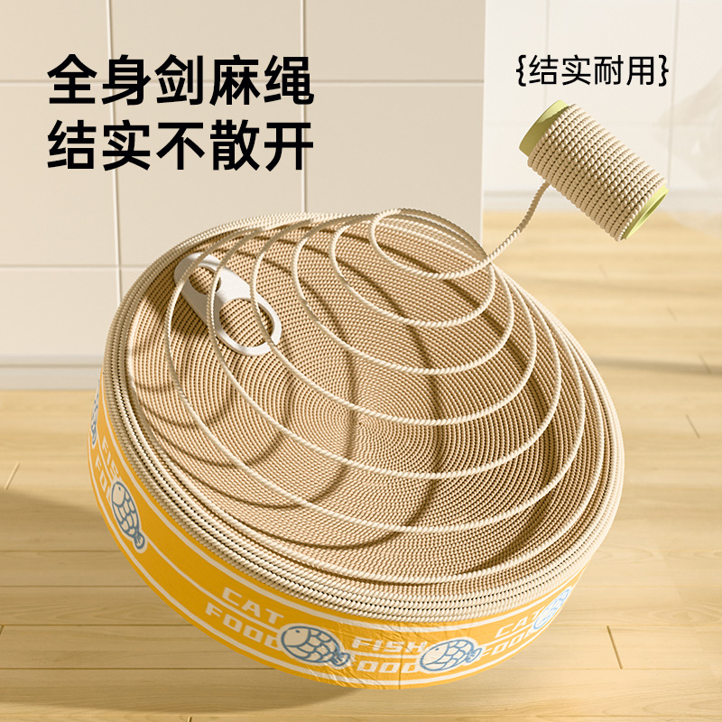 Nido de captura de gato Placa de captura de gato de sisal Placa de garra de gato resistente al desgaste y sin caspa