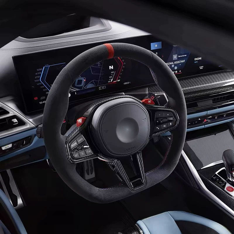 Подходит для рулей BMW серии 24, новая серия 1234 Z4 G20 G22, модифицированный руль из углеродного волокна M4