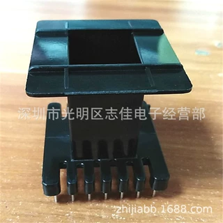 EE5521高频骨架EE55B变压器骨架通讯骨架立式7+7针5502