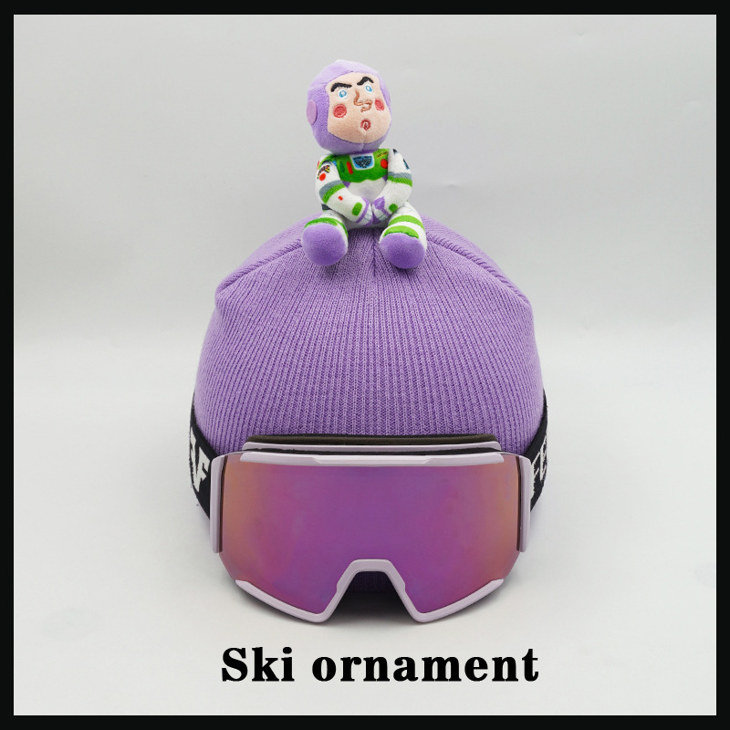 Katong Cartoon Buzz Lightyear Figurine Helmet Cover Ski Helmet Decor (Auto Parts and Accessories) - buzz-lightyear-figurine-helmet-cover-only