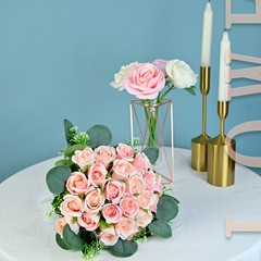 廠家直銷手捧花新娘結婚韓式婚禮花球婚紗照捧花假花攝影拍照道具