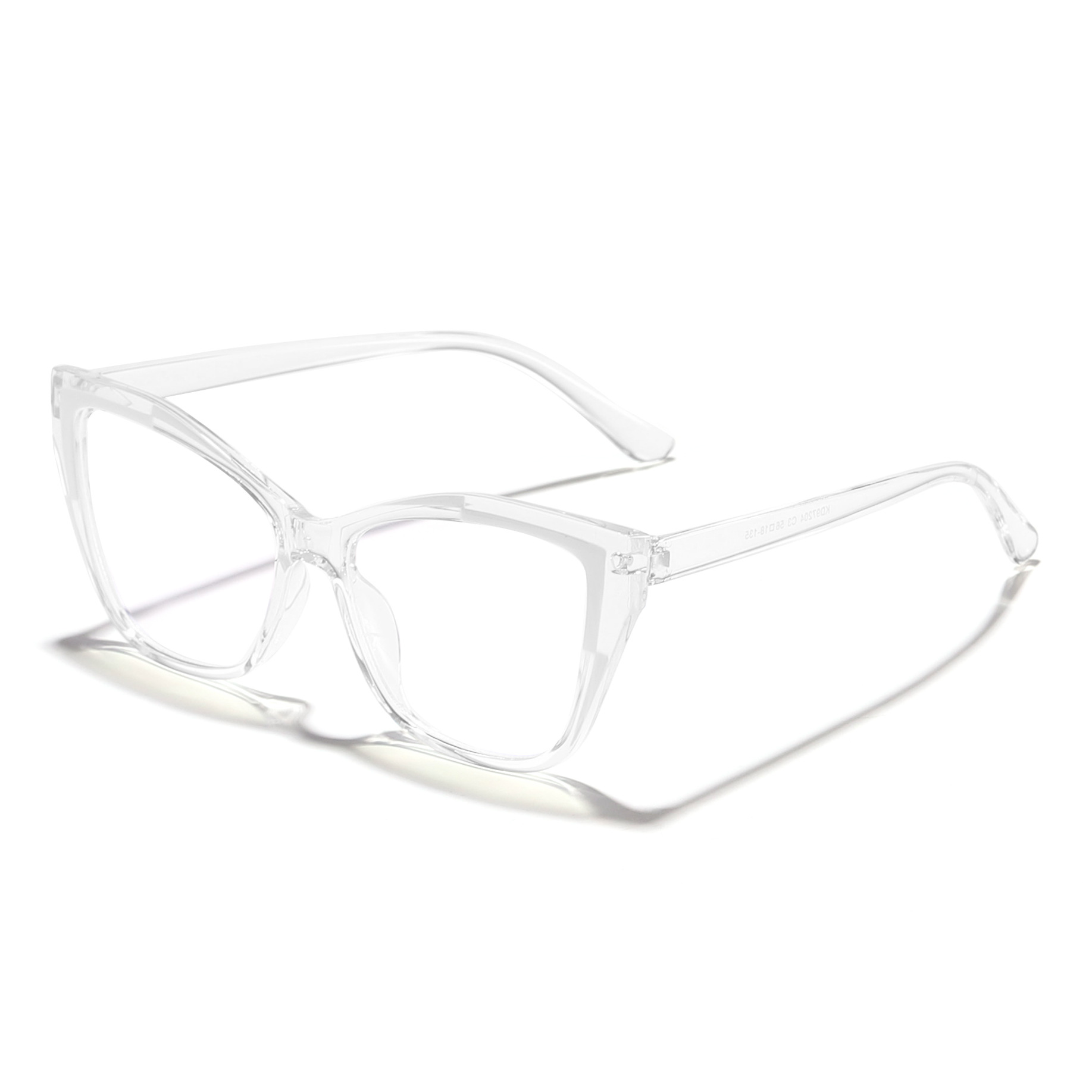 Cuadro transparente marco blanco anti-luz azul