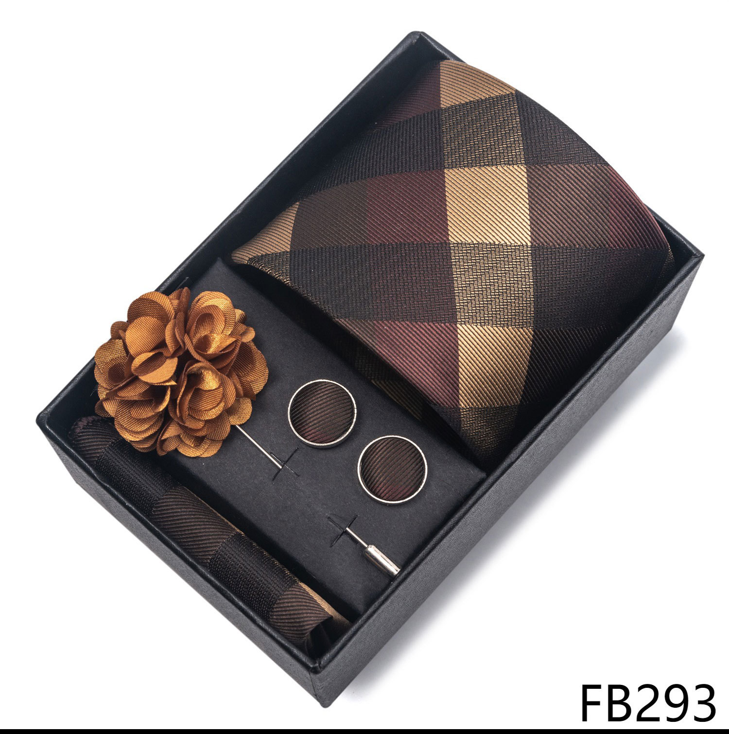 135g Weight Square Scarf, Cufflinks, Tie Classification Polyester Yarn Material Geometric, Stripe, Cashew Nuts Pattern All Seasons Season Men's Gender Commute Style Commute Geometric Stripe Cashew Nuts Polyester Yarn Men's Square Scarf Cufflinks Tie 60