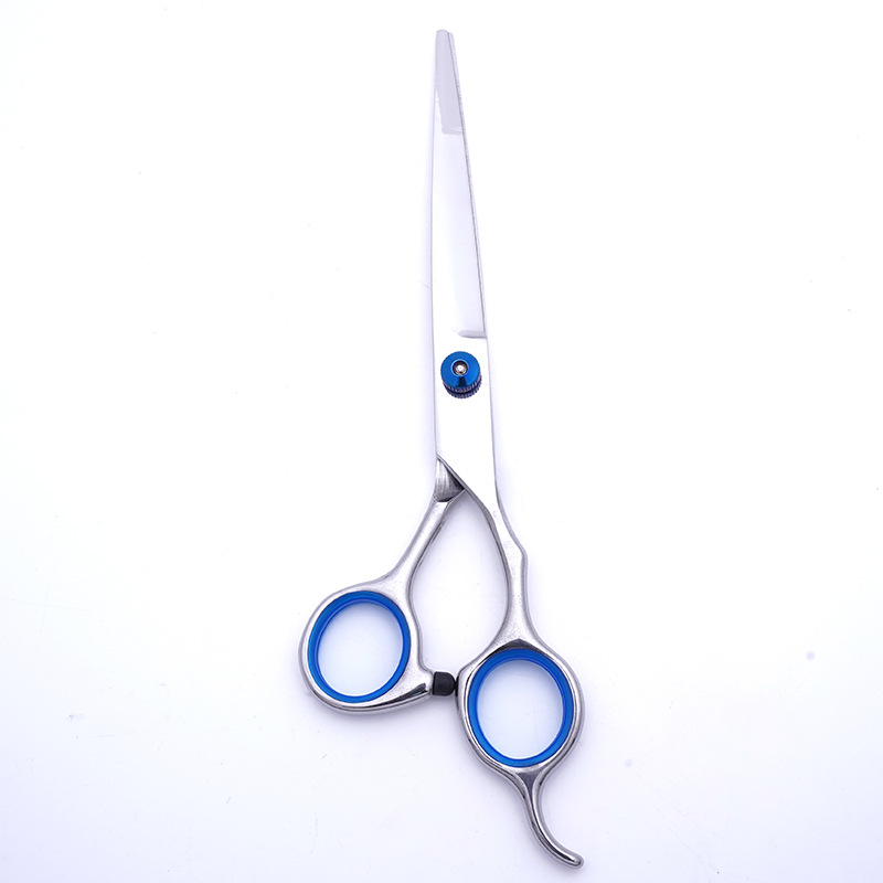 Directo de fábrica de 7 pulgadas de acero inoxidable tijeras para mascotas tijeras de corte de pelo de perro profesional tijeras de dientes finos tijeras de hueso de pescado traje