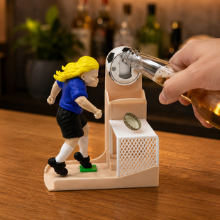 �羳���� soccer bottle opener Q����m�������_ƿ��3d��ӡ���