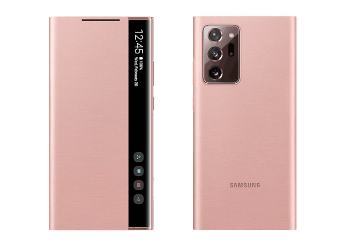 サムスンノート20ultraチップ鏡面携帯ケースノート20スマート保護カバー5gカバーカバーカバー|undefined