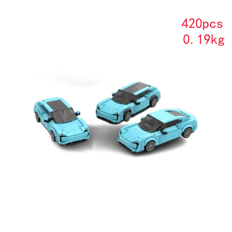 Cross-border Hot-selling In-stock MOC-115506 Small Particle Assembly Building Block Toy Car DIY Educational Model_voghion.com