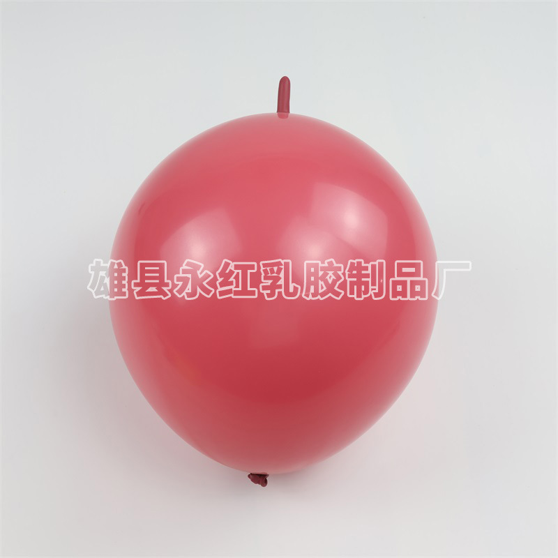 Balón de cola de 6 pulgadas / 10 pulgadas, mercado nocturno, decoración, diseño, conexión de globo, forma de dragón, globo de macarón