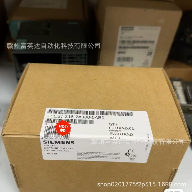 Совершенно новый 6ES7318-2AJ00-0AB0 в наличии, сделаны физические фотографии, цена договорная.