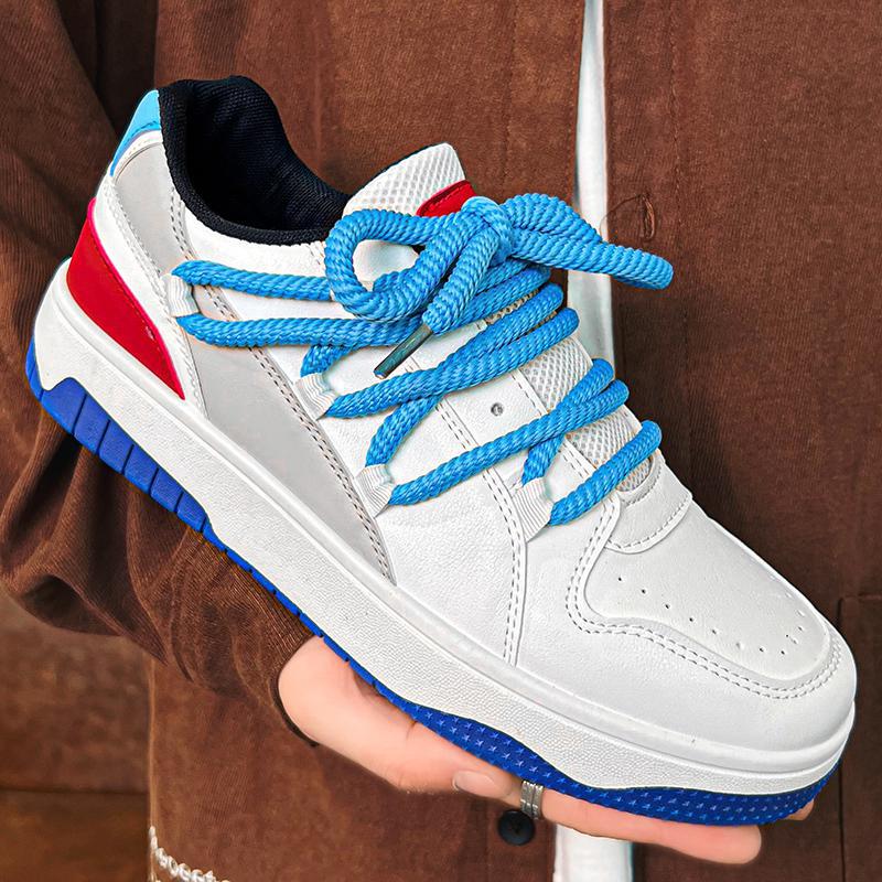 2023 Dört Mevsim Newport tarzı niş erkek ayakkabıları retro kalın tabanlı ekmek ayakkabıları Instagram süper ateşli tüm sporlar için günlük kaykay ayakkabıları_voghion.com