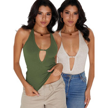 U 21735 Y2K halter casual tank top Y2K �Ҳ����б��Ŀ羳