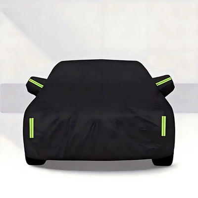 Rainproof Snowproof Heat Insulation Cover – Car clothing - m-aluminum-film-black