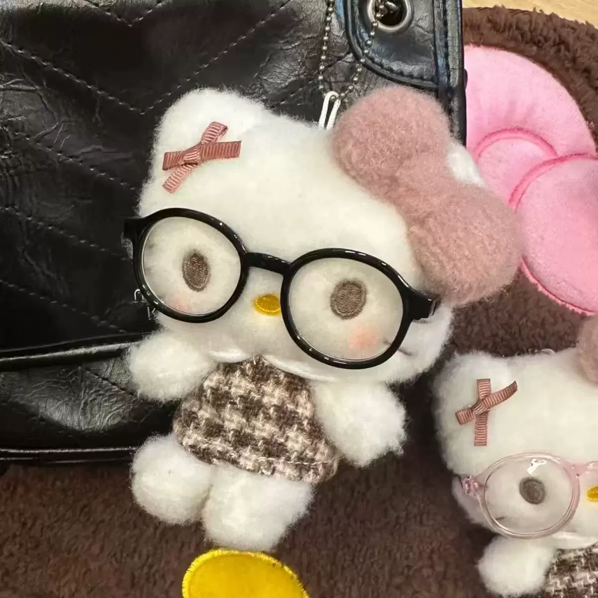 Плюшевый брелок (Sanrio) Hello Kitty, плюшевая кукла-талисман, размеры 10–16 см