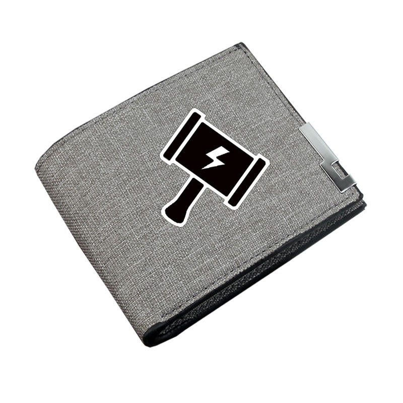 Anime Marvel héroe Marvel Comics estudiante monedero hombres y mujeres lienzo cartera corta