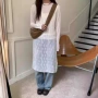 v领蕾丝新款外穿连衣裙