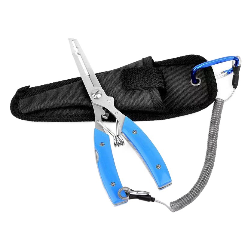 Manufacturer's Fishing Pliers, Stainless Steel Straight and Curved Nose Pliers, Fishing Pliers, Hook Removal Pliers, Extended Hook Remover, Multi-Purpose