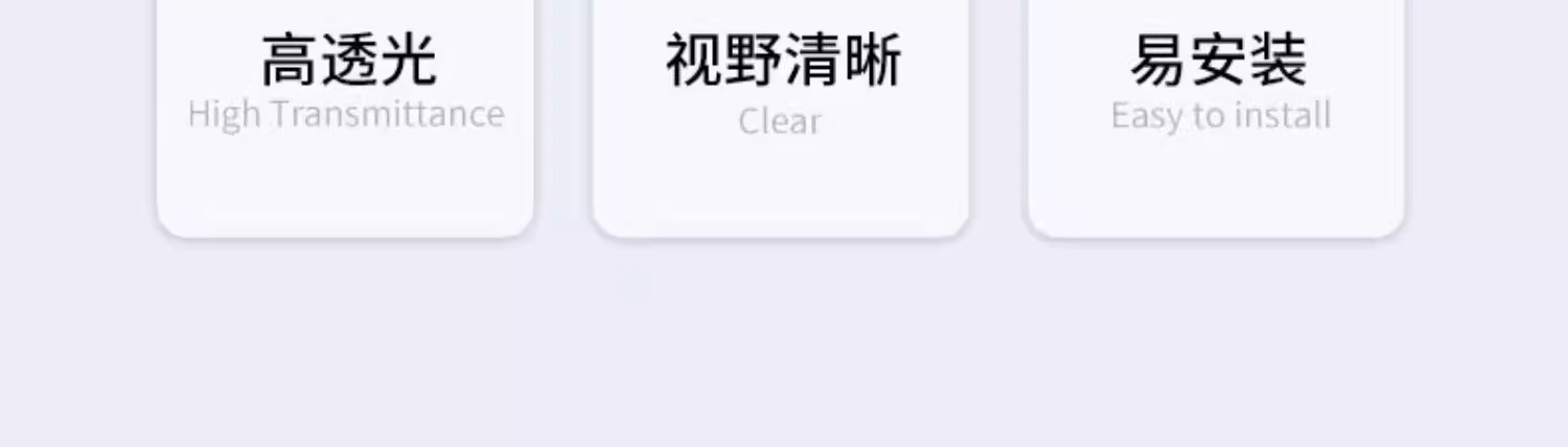 Car Rearview Mirror Anti-Rain Anti-Glare Film Waterproof Stickers