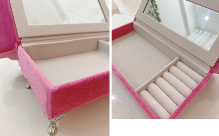 Fashion Solid Color Cloth Jewelry Boxes 1 Piece