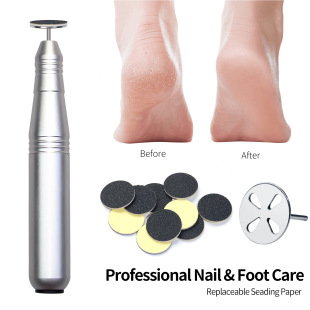 Cross-border hot sale nail polishing piece suit electric grinding machine dead skin removing sanding piece pedicure calluses gauze paper