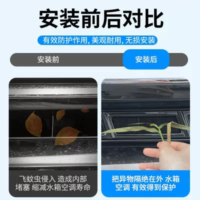 disassembly required for modification — Automobile anti-insect net