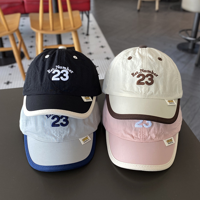 Sombrero de bebé verano delgado para niños gorras de béisbol con lengua de pato tesoro para hombre, secado rápido, sombra de verano, sol, sol, verano para niños