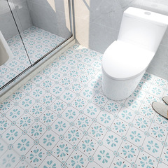 Kitchen bathroom floor stickers self-adhesive thickened PVC stickers bathroom tile stickers DIY wallpaper waterproof, moisture-proof and anti-slip