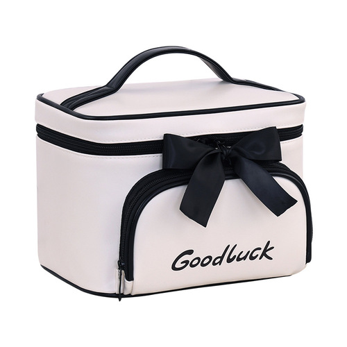 Cross-border new product Dieyun cosmetic bag large capacity high-end sense Xiaoxiangfeng portable cosmetic storage bag toiletry bag