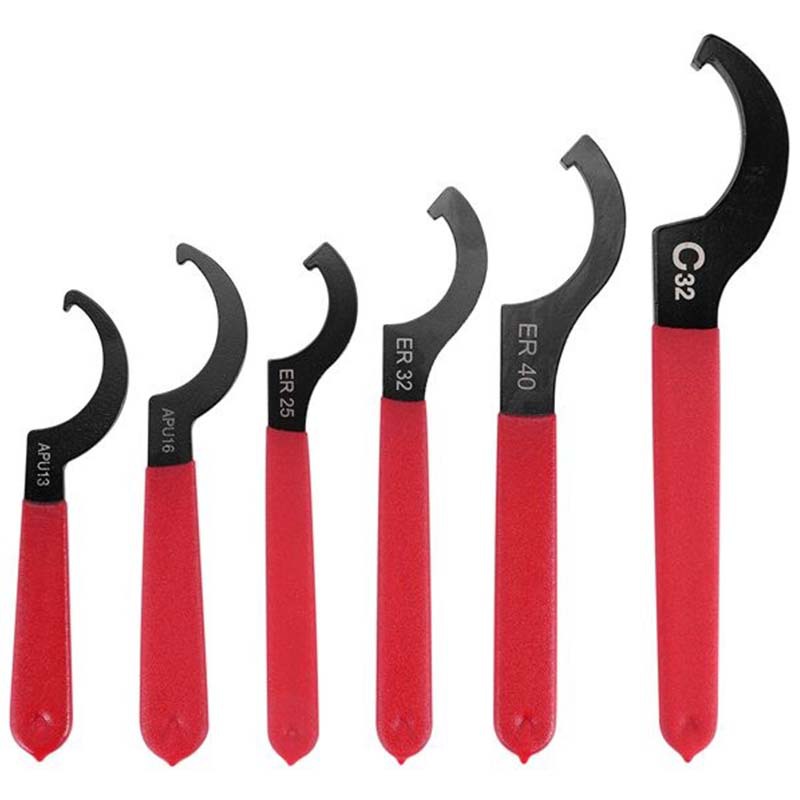 数控刀柄扳手勾头扳手勾头扳手外贸供应厂家直供4件套6件套9件套