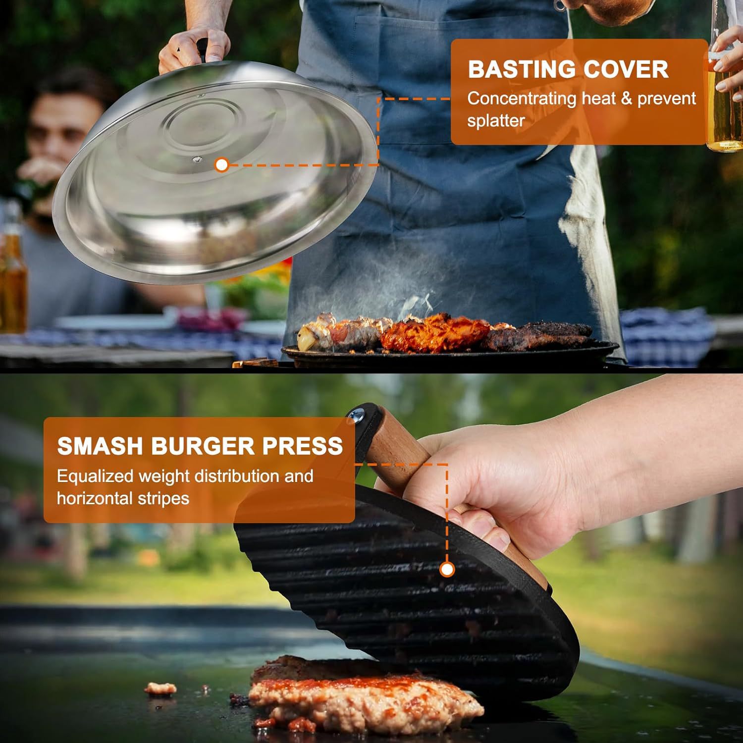 Transfronterizos Amazon Hotplate Grill Set Camping BBQ Home Grill Combination Set