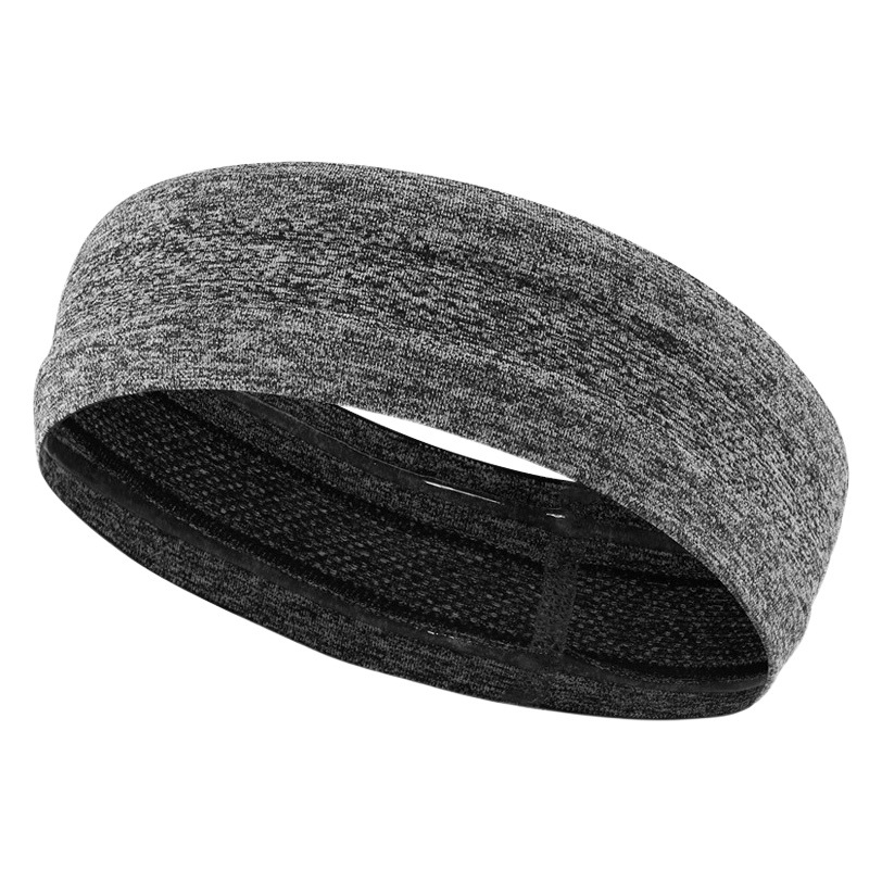 Cross-Border Sports Headband Yoga Fitness Running Sweat-Absorbent Headband Silicone Non-Slip Sweat-Guided Headband Sports Headscarf