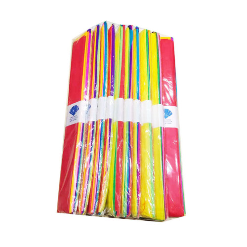 Manufacturer wholesale colorful crepe paper DIY paper flowers kindergarten handmade origami roses children's handmade materials