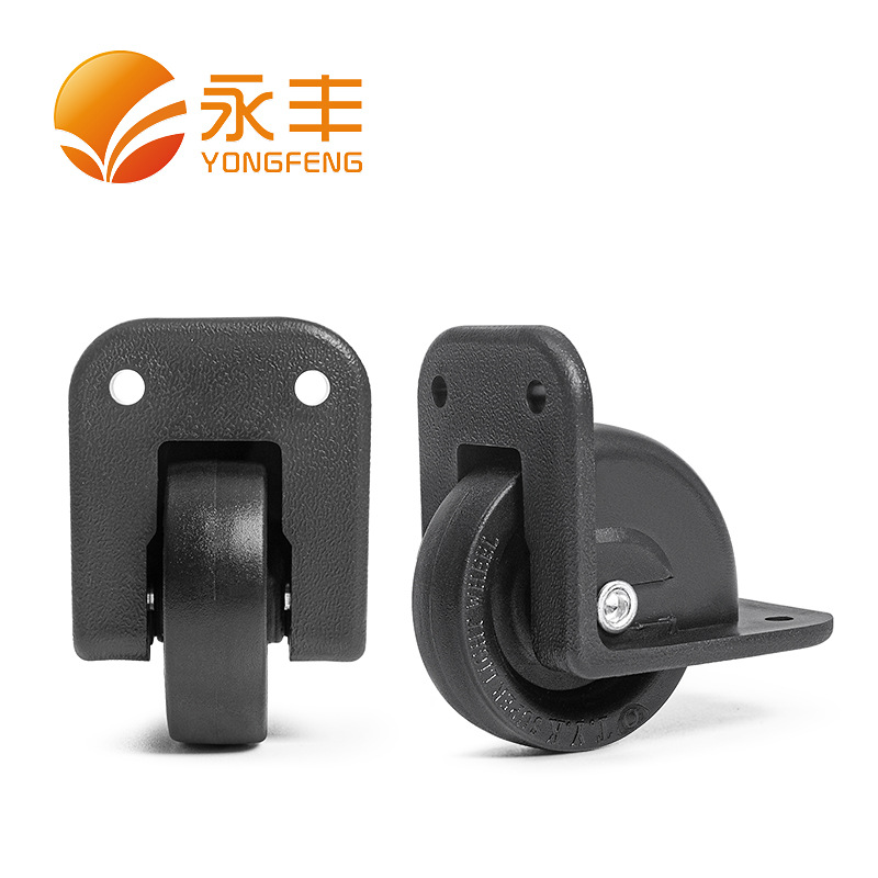 Luggage corner wheel accessories, wear-resistant one-way wheels for travel trolleys, casters and pulleys for audio equipment and toolboxes