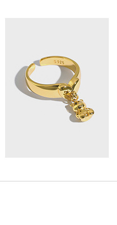 3g Weight 0.03µm Gold Plating Thickness Long-Lasting Plated Gold Plating Process Spring Ring Trigger Clasp Closure Clasp Closure Type 18K Real Gold Plated, Platinum Plated Plating Material 925 Sterling Silver Pendant Material Pendant Necklace Classification 925 sterling silver Chain Material Handmade Chain Chain Type 1 Piece Quantity Festival Occasion 925 Sterling Silver Material Bear Pattern Women'S Gender IG Style Style Plating Craft White, Gold Color Korean Style Cute Cartoon Mini Bear Doll Necklace 2