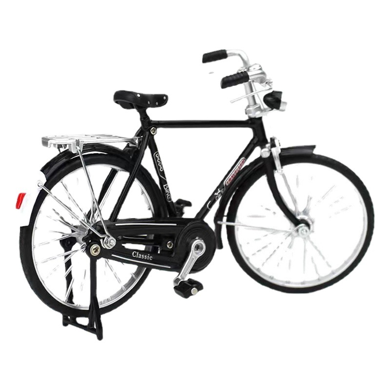 Aleación de simulación 28 bares bicicleta retro niños dirección deslizante regalo decoración al por mayor