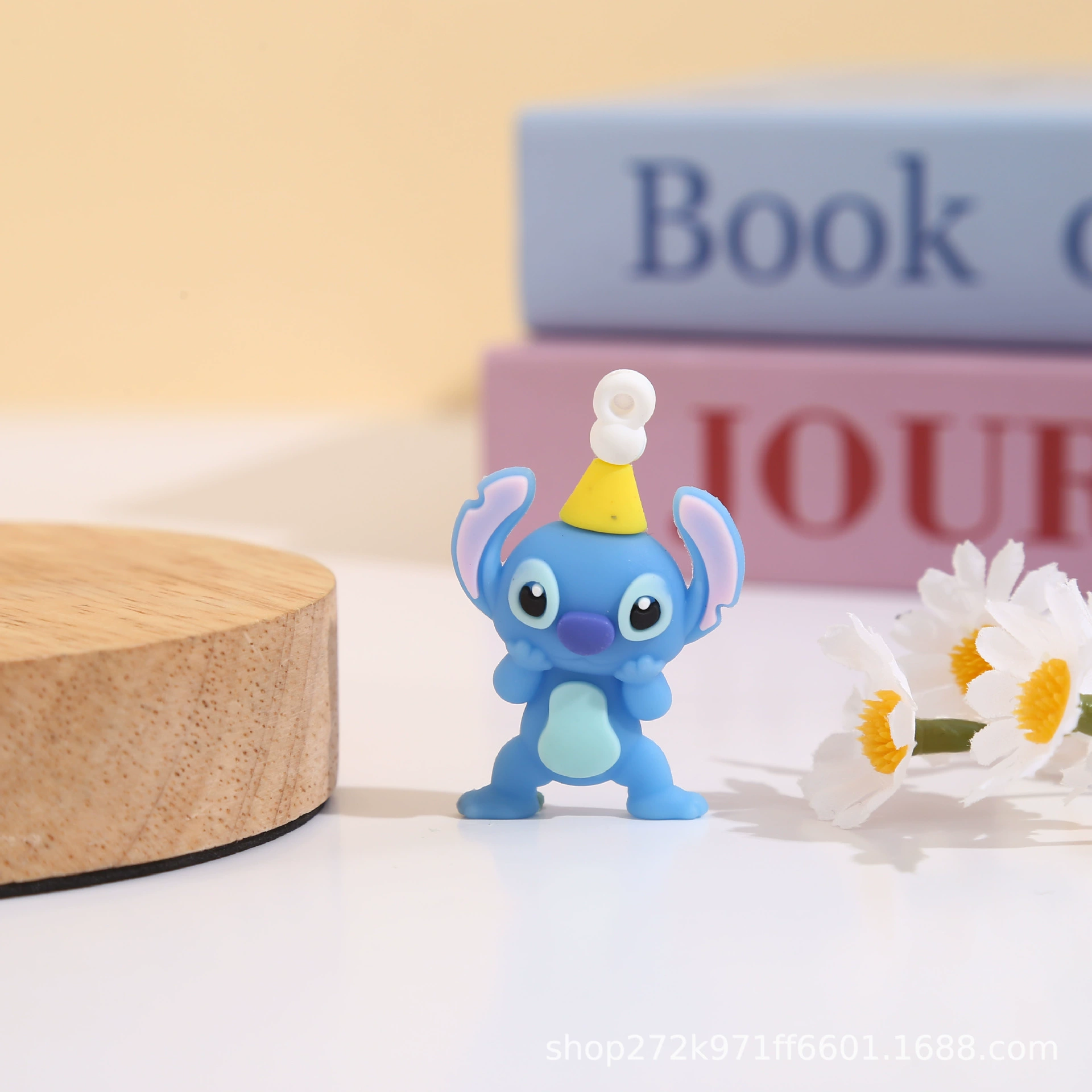 Брелок-подвеска Stitch, мягкий PVC, слепой бокс, отверстие для кольца
