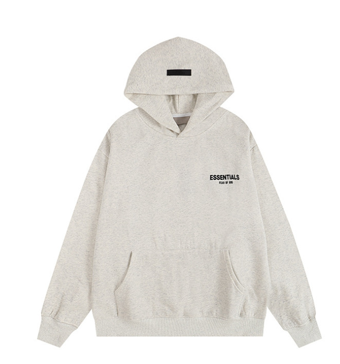 クロスボーダーfear of god fog essentials潮牌衛衣oversizeカップル綿パーカー|undefined