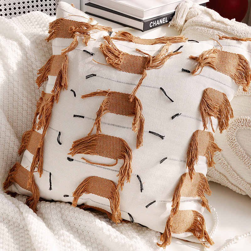 Luz de lujo simple almohada de viento lindo calabaza sofá funda almohada sofá asiento de cama almohada cojín image 17