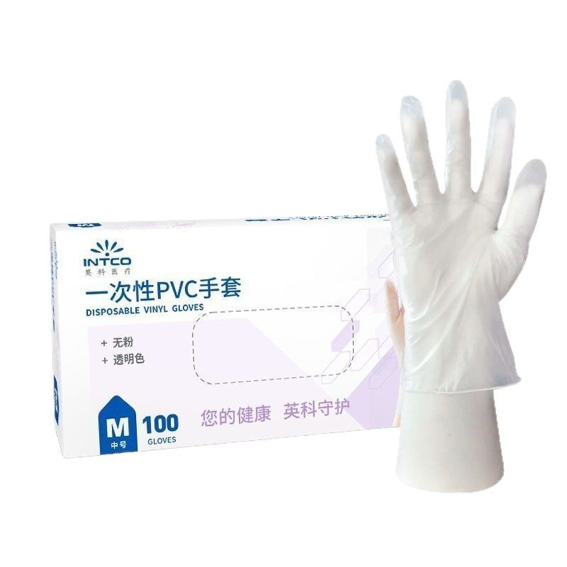 Guantes desechables de PVC Yingke Y78, grado alimenticio, para hostelería, limpieza del hogar, masajes, transparentes, venta al por mayor image 6